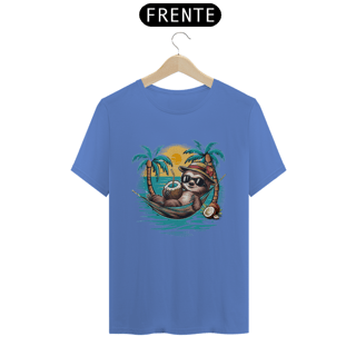 Nome do produto CAMISETA T-SHIRT ESTONADA, BICHO PREGUIÇA