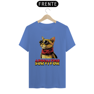 Nome do produto CAMISETA T-SHIRT ESTONADA, CAT APOCALYPSE