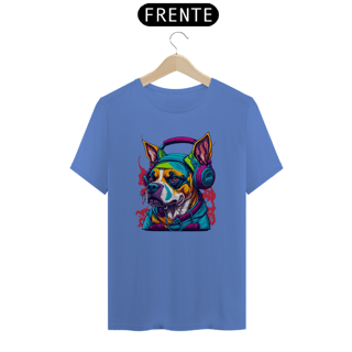 Nome do produto CAMISETA T-SHIRT ESTONADA, DOG MUSIC