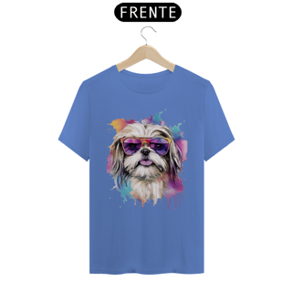 Nome do produto CAMISETA T-SHIRT ESTONADA, DOG SHIH-TZU FASHION