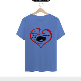 Nome do produto CAMISETA T-SHIRT ESTONADA, CAT ADOTE