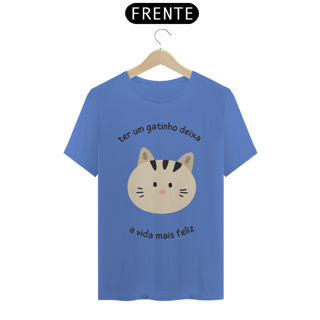 Nome do produto CAMISETA T-SHIRT ESTONADA, CAT FRASES