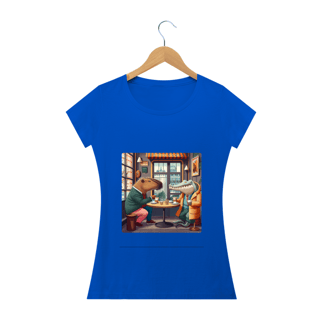 Nome do produto CAMISETA BABY LONG QUALITY,  FRIENDS 