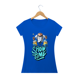 Nome do produto CAMISETA BABY LONG QUALITY CAT, MEU MALVADO FAVORITO SHOW TIME 