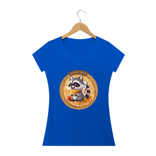 Nome do produto CAMISETA BABY LONG QUALITY, RACOON