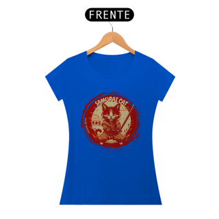 Nome do produto CAMISETA BABY LONG QUALITY, SAMURAI CAT