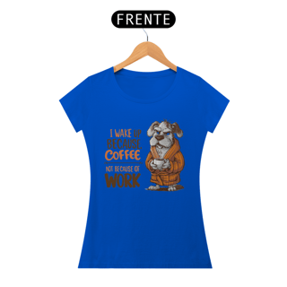 Nome do produto CAMISETA BABY LONG QUALITY, DOG COFFEE