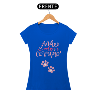 Nome do produto CAMISETA BABY LONG QUALITY, PET MÃE DE CORAÇÃO 