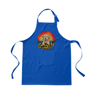 Nome do produto AVENTAL BRIM, DOG GOLDEN LOVER
