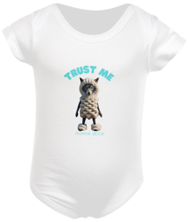 Nome do produto BODY INFANTIL, LOBO EM PELE DE CORDEIRO,TRUST ME-P M G GG