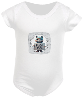 Nome do produto BODY INFANTIL, FUCK YOU-P M G GG