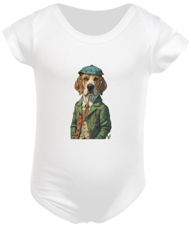 Nome do produto BODY INFANTIL, DOG BEAGLE SHERLOCK HOLMES-P M G GG