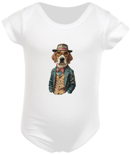 Nome do produto BODY INFANTIL, DOG BEAGLE SHERLOCK HOLMES-P G M GG