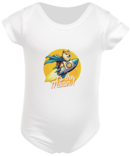 Nome do produto BODY INFANTIL, BITCOIN TO THE MOON-P M G GG