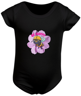 Nome do produto BODY INFANTIL, ABELHA BE HAPPY-P M G GG