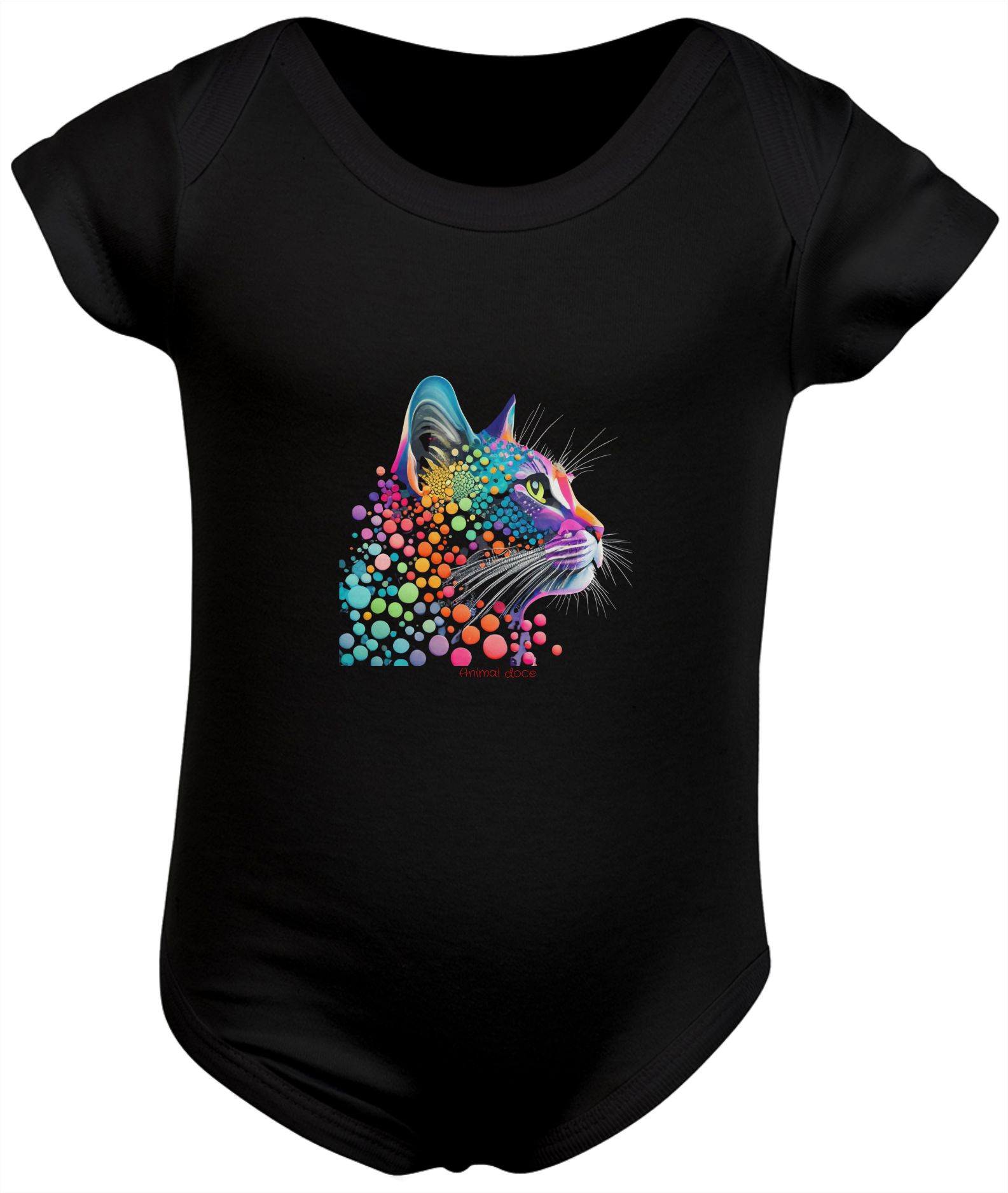 BODY INFANTIL, COLORFUL CAT-P M G GG