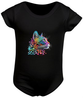 BODY INFANTIL, COLORFUL CAT-P M G GG