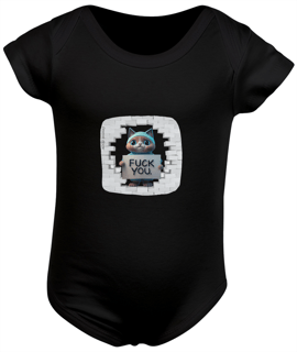 Nome do produto BODY INFANTIL, FUCK YOU-P M G GG