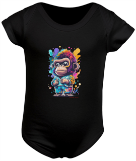 Nome do produto BODY INFANTIL, KING MONKEY-P M G GG