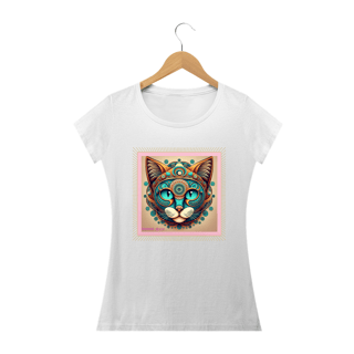 Nome do produto CAMISETA BABY LONG QUALITY, CAT MYSTIC 