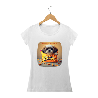 Nome do produto CAMISETA BABY LONG QUALITY, DOG CHEETOS IMPOSSIVEL  TER SO UM 