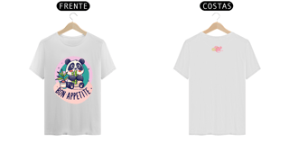 Nome do produto CAMISETA T-SHIRT PRIME F/V, PANDINHA COMELÃO, BON APPETITE.