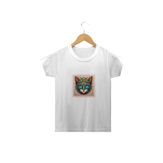 Nome do produto CAMISETA CLASSIC INFANTIL, MYSTIC CAT-2 A 14 ANOS
