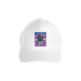 Nome do produto BONE AMERICANO C/TELA CAT, TRICK OR TREAT 