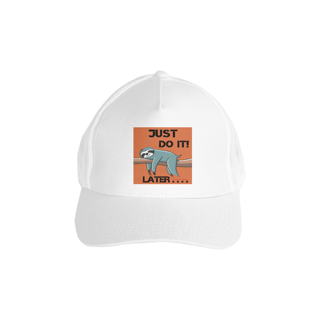 Nome do produto BONE AMERICANO C/TELA, JUST DO IT LATER SONECA 