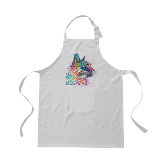 Nome do produto AVENTAL BRIM, COLORFUL CAT