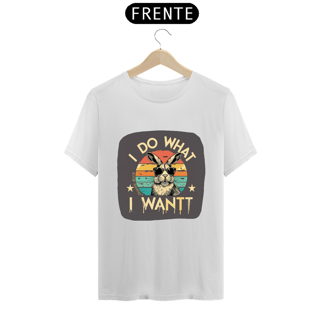 Nome do produto CAMISETA T-SHIRT PRIME HABBIT, I DO WHAT I WANTT