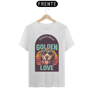 Nome do produto CAMISETA T-SHIRT PRIME DOG, GOLDEN LOVE