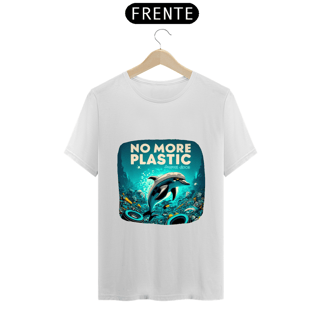 Nome do produto CAMISETA T-SHIRT PRIME, DOLPHIN NO MORE PLASTIC