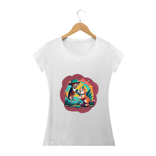 Nome do produto CAMISETA BABY LONG QUALITY, PETS BEST FRIENDS