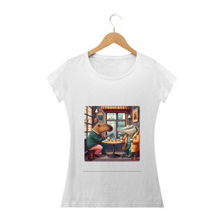 Nome do produto CAMISETA BABY LONG QUALITY,  FRIENDS 