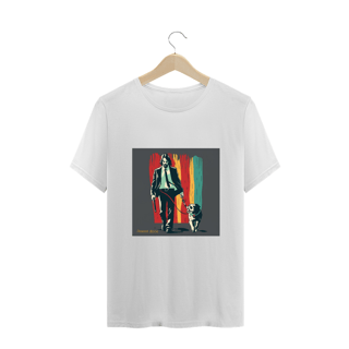 Nome do produto CAMISETA T-SHIRT PLUS SIZE, LINHA FILME JOHN WICK DOG