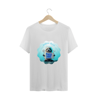 Nome do produto CAMISETA T-SHIRT  PLUS SIZE, FOCA YOU