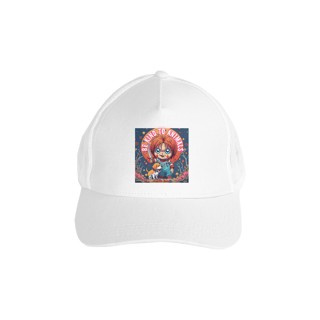Nome do produto BONE AMERICANO C/TELA, CHUCKY BE KIND 