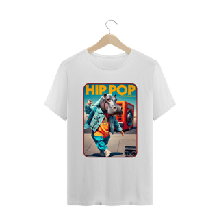 Nome do produto CAMISETA T-SHIRT PLUS SIZE, RHINO HIP POP