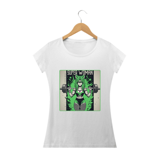 Nome do produto CAMISETA BABY LONG PRIME, SUPER WOMAN 