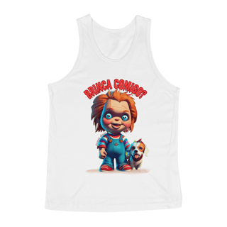Nome do produto REGATA CLASSIC DOG,CHUCKY BRINCA COMIGO