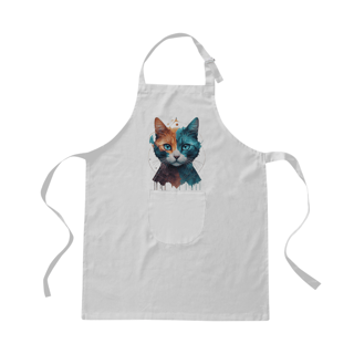 Nome do produto AVENTAL BRIM, COLORFUL CAT