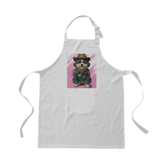 Nome do produto AVENTAL BRIM, DOG SHIH-TZU XERIFE