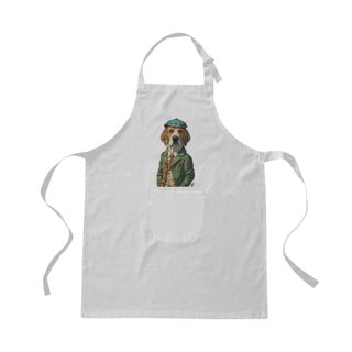 Nome do produto AVENTAL BRIM, DOG BEAGLE SHERLOCK HOLMES