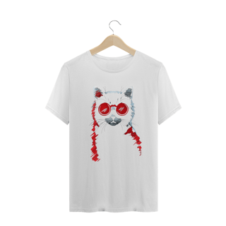 Nome do produto CAMISETA T-SHIRT PUS SIZE, CAT TRAÇOS