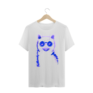 Nome do produto CAMISETA T-SHIRT PLUS SIZE, CAT TRAÇOS