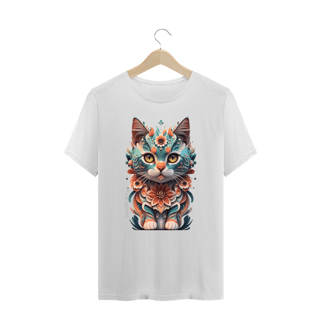 Nome do produto  CAMISETA T-SHIRT PLUS SIZE, PRINCESS CAT