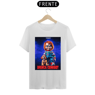 Nome do produto CAMISETA T-SHIRT PRIME, CHUCKY BRINCA COMIGO