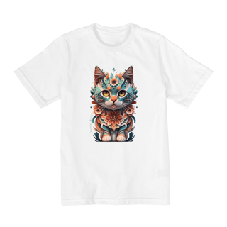 Nome do produto CAMISETA QUALITY INFANTIL, PRINCESS CAT-2 A 8 ANOS