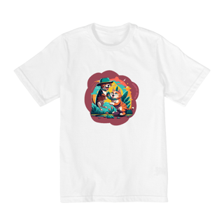 Nome do produto CAMISETA QUALITY INFANTIL, PETS BEST FRIENDS-2 A 8 ANOS